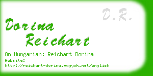 dorina reichart business card